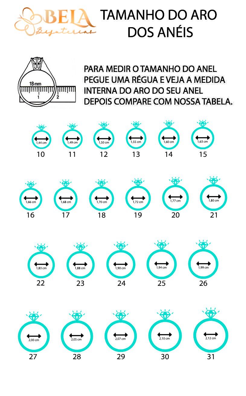 Anel de Resina Branco - MD 007 - ARO 19